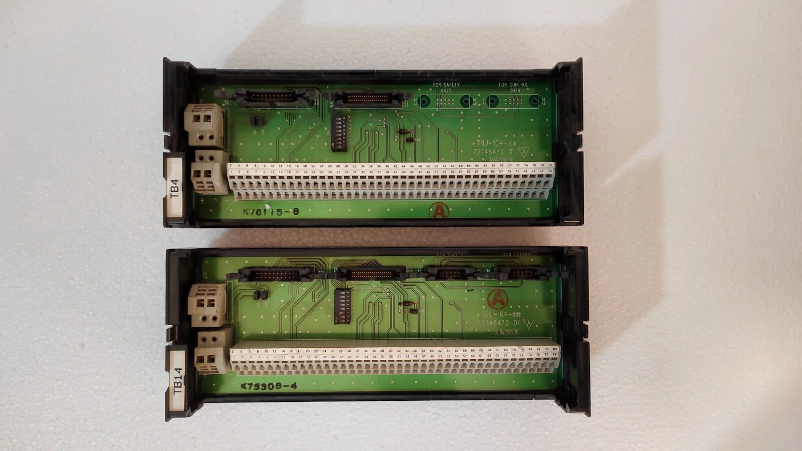 Nabco 73748472-01 / TBU-104-12 PCB Nabco System PCB